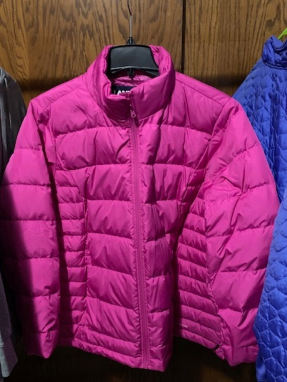 Used Lands End puffer jacket
